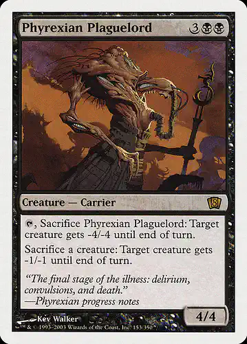 Phyrexian Plaguelord - 8ed Spoiler