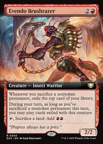 Evendo Brushrazer - eoc Spoiler