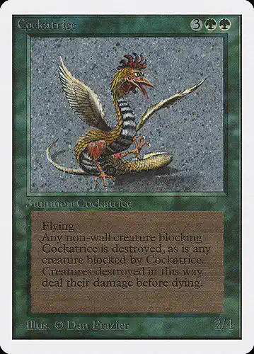 Cockatrice - 2ed Spoiler