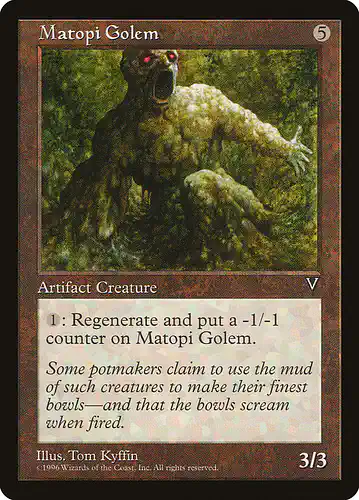 Matopi Golem - vis Spoiler