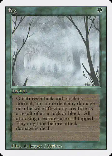Fog - 3ed Spoiler