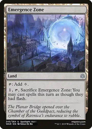 Emergence Zone - war Spoiler