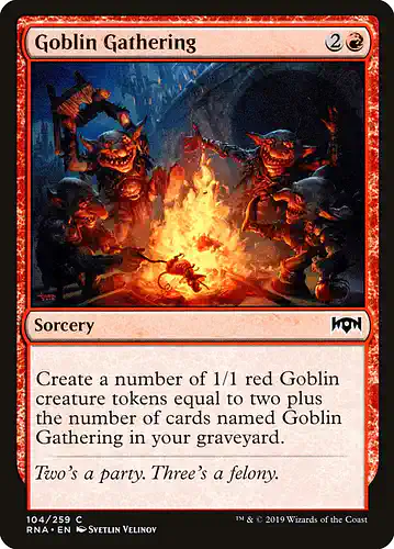 Goblin Gathering - rna Spoiler