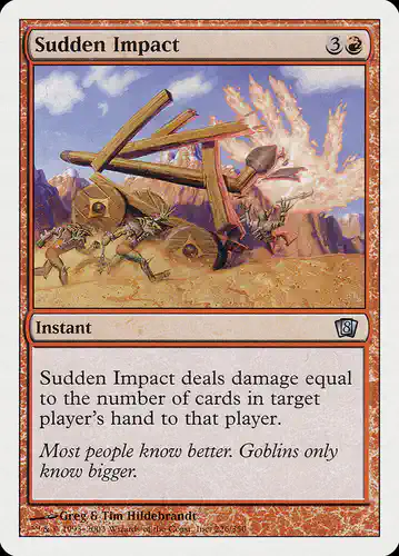 Sudden Impact - 8ed Spoiler