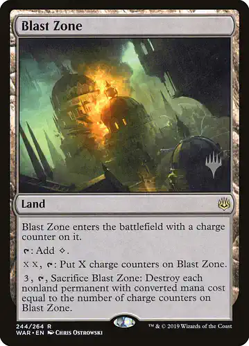 Blast Zone - war Spoiler