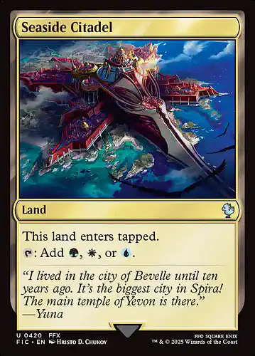 Seaside Citadel - fic Spoiler