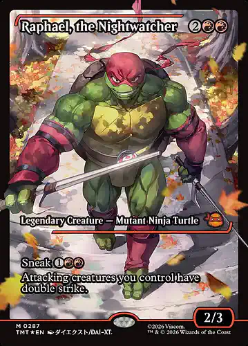 Raphael, the Nightwatcher - tmt Spoiler