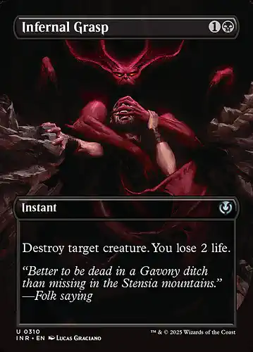 Infernal Grasp - inr Spoiler