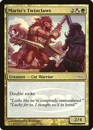 Marisi's Twinclaws - dci Spoiler