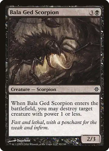 Bala Ged Scorpion - roe Spoiler