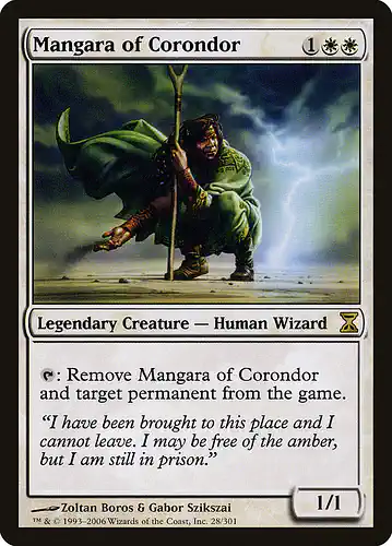 Mangara of Corondor - tsp Spoiler