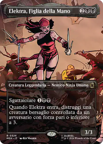 Elektra, Daughter of the Hand - msh Spoiler