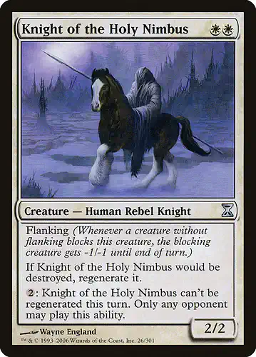 Knight of the Holy Nimbus - tsp Spoiler