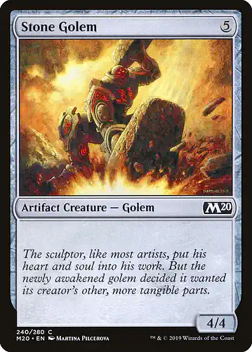 Stone Golem - m20 Spoiler