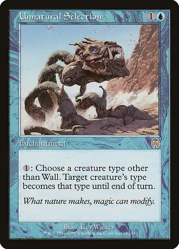 Unnatural Selection - apc Spoiler