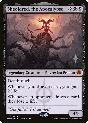 Sheoldred, the Apocalypse - dmu Spoiler