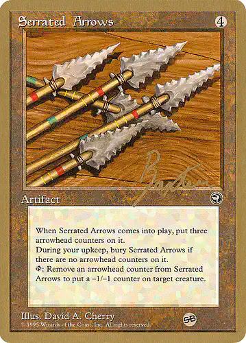 Serrated Arrows - ptc Spoiler