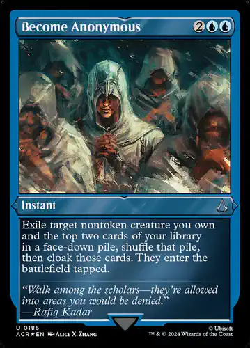 Become Anonymous - acr Spoiler