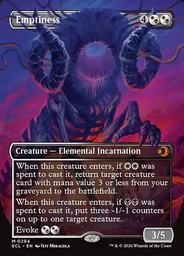 Emptiness - ecl Spoiler