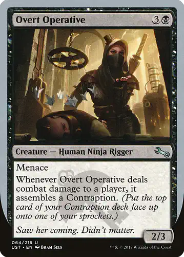 Overt Operative - ust Spoiler
