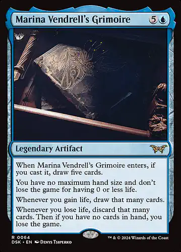 Marina Vendrell's Grimoire - dsk Spoiler