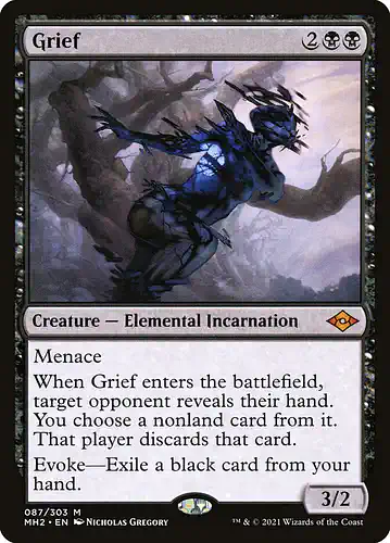 Grief - mh2 Spoiler
