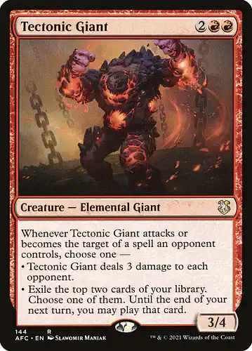 Tectonic Giant - afc Spoiler