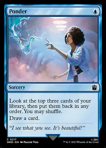 Ponder - who Spoiler