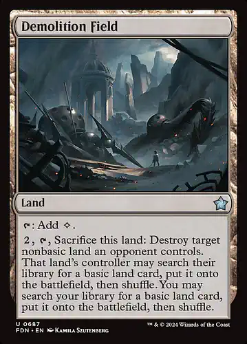 Demolition Field - fdn Spoiler
