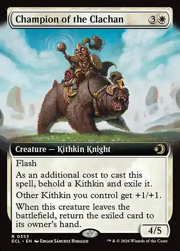 Champion of the Clachan - ecl Spoiler