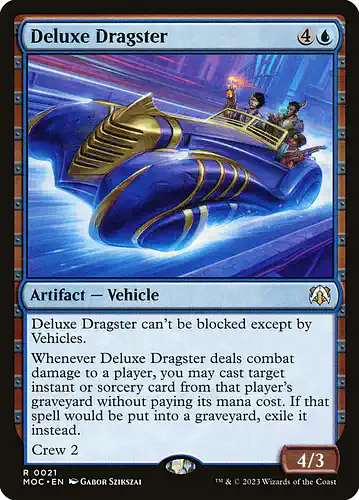 Deluxe Dragster - moc Spoiler