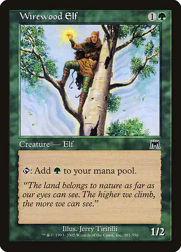 Wirewood Elf - ons Spoiler