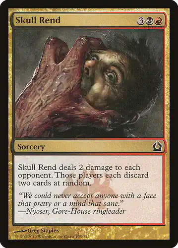 Skull Rend - rtr Spoiler