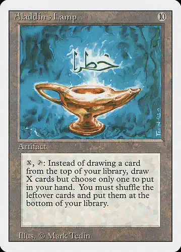 Aladdin's Lamp - 3ed Spoiler