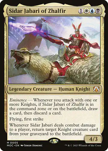 Sidar Jabari of Zhalfir - moc Spoiler