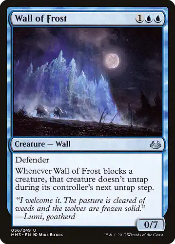 Wall of Frost - mm3 Spoiler