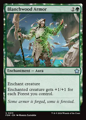 Blanchwood Armor - fdn Spoiler