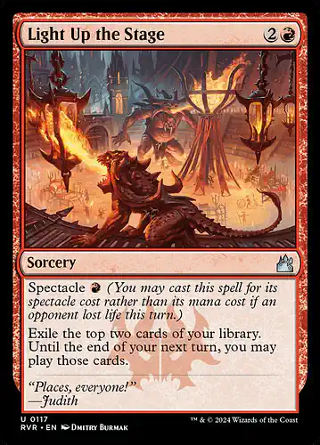 Light Up the Stage - rvr Spoiler