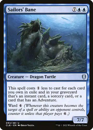 Sailors' Bane - clb Spoiler