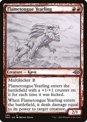 Flametongue Yearling - mh2 Spoiler