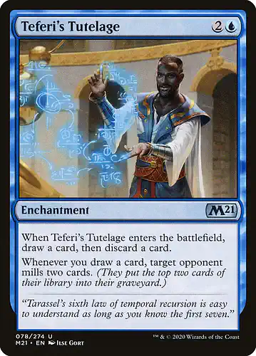 Teferi's Tutelage - m21 Spoiler