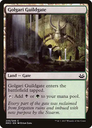 Golgari Guildgate - mm3 Spoiler