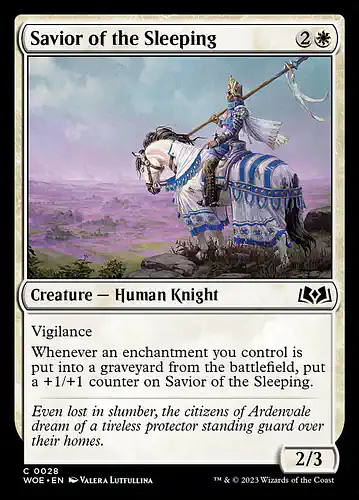 Savior of the Sleeping - woe Spoiler