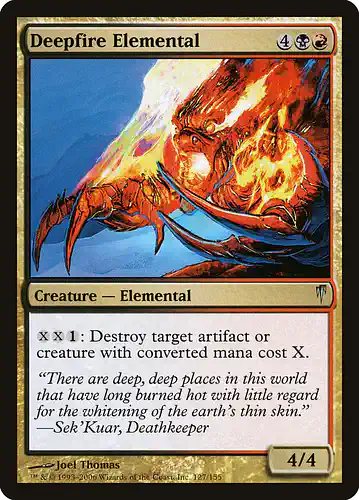 Deepfire Elemental - csp Spoiler