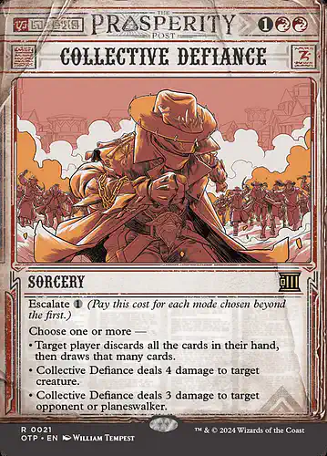 Collective Defiance - otp Spoiler