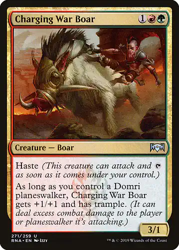 Charging War Boar - rna Spoiler