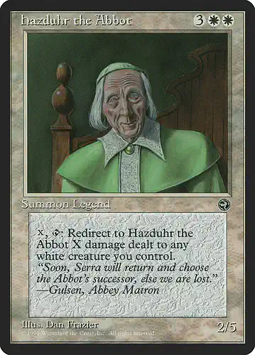 Hazduhr the Abbot - hml Spoiler