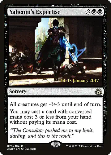 Yahenni's Expertise - aer Spoiler