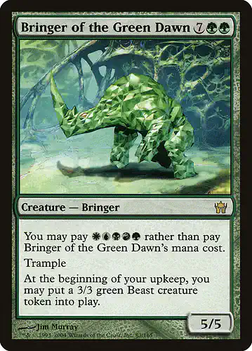 Bringer of the Green Dawn - 5dn Spoiler