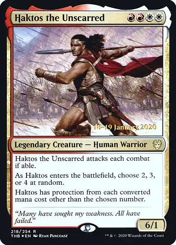 Haktos the Unscarred - thb Spoiler